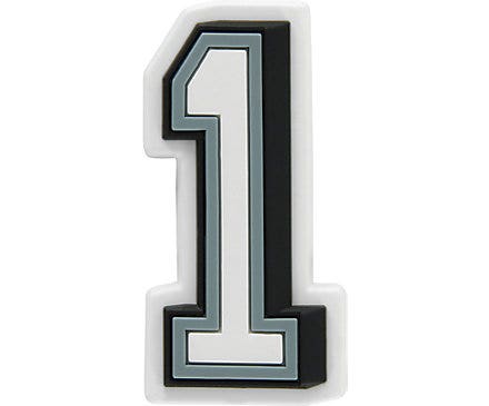 Number 1 Jibbitz