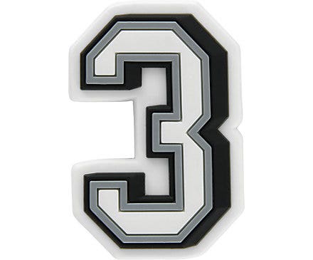 Number 3 Jibbitz
