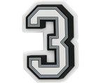Number 3 Jibbitz