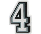 Number 4 Jibbitz