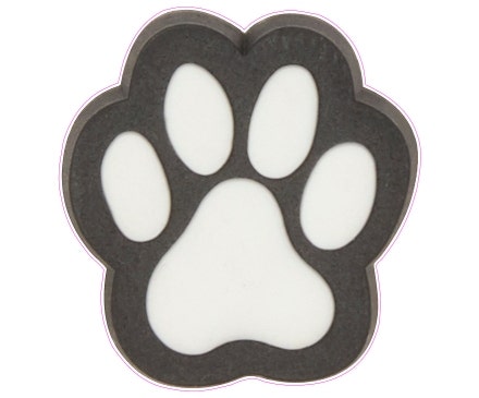 Paw Print Jibbitz