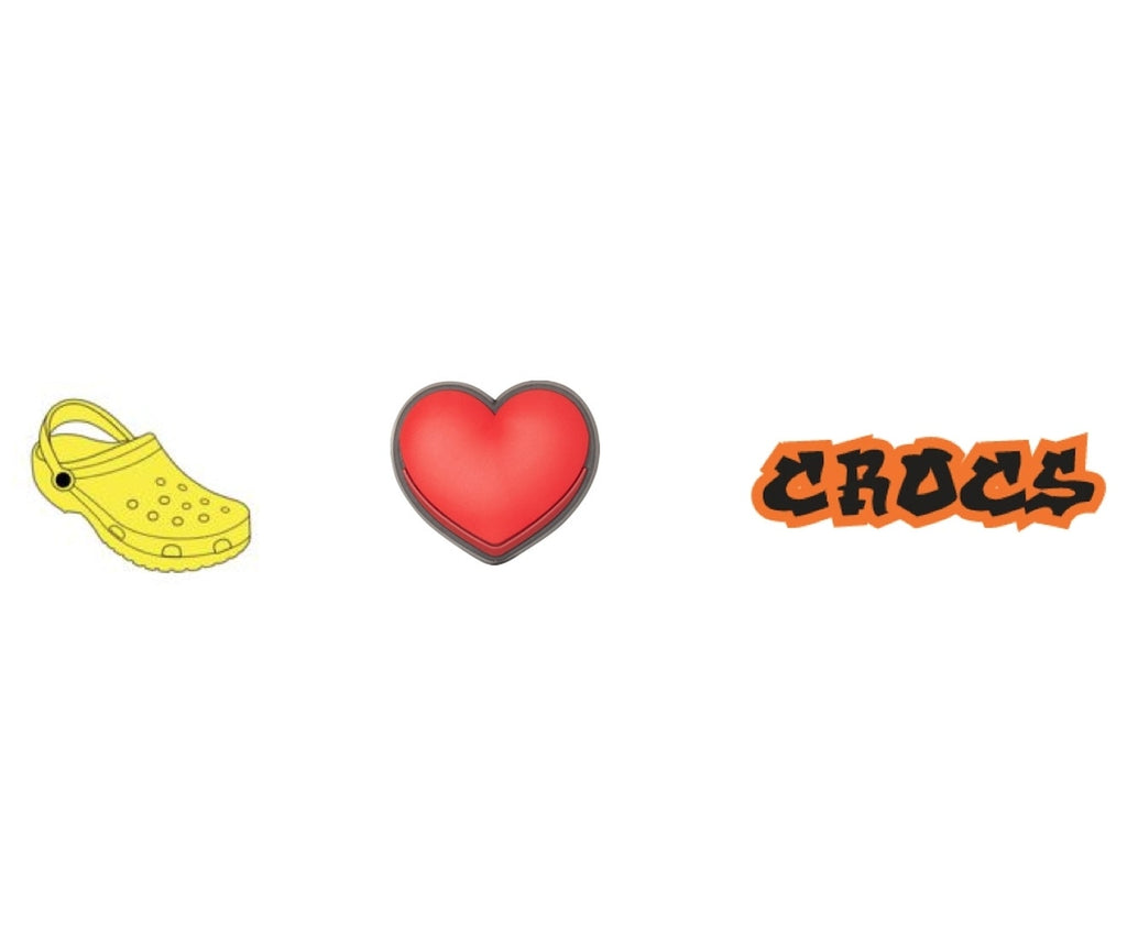 I Love Crocs - 3 Pack Jibbitz