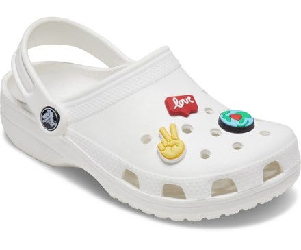 Peace and Love-3 Pack Jibbitz