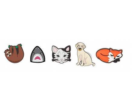 Jibbitz Animal Lover 5 Pack-Jibbitz