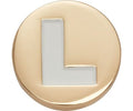 Gold Letter L Jibbitz