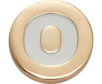 Gold Letter O Jibbitz