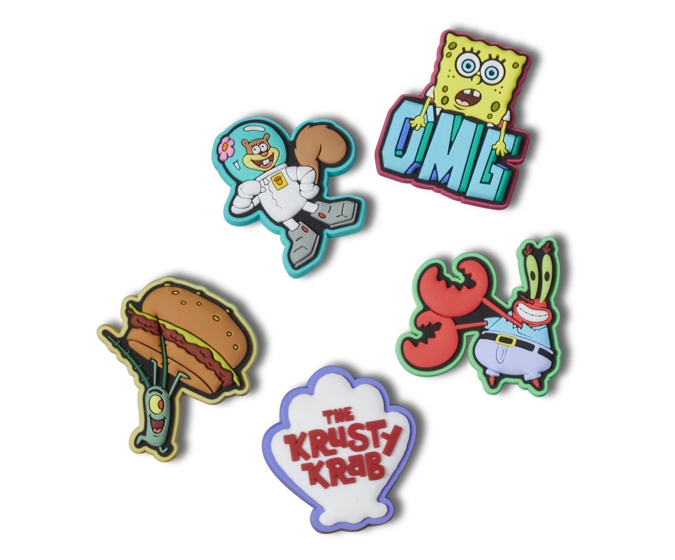 Spongebob 5 Pack - Jibbitz