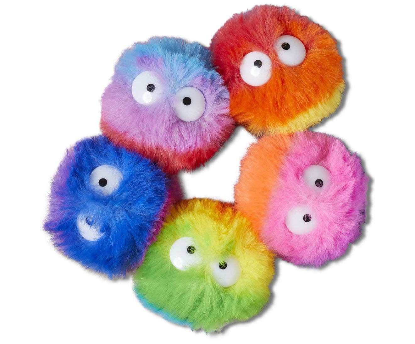 Fuzzy Puff Characters 5 Pack - Jibbitz™