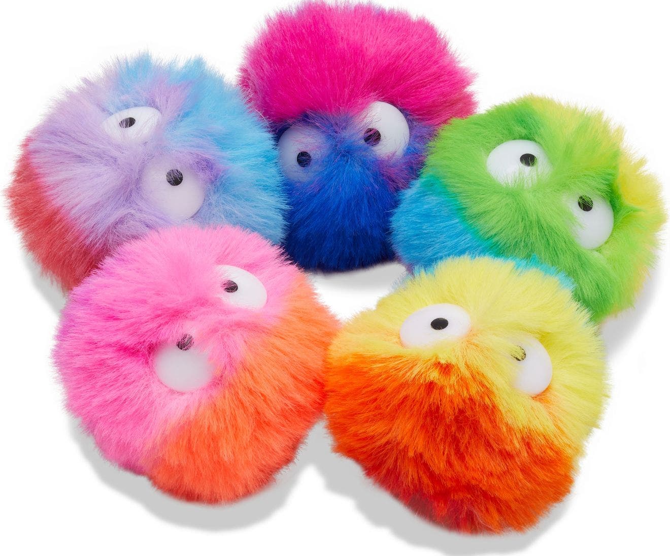 Fuzzy Puff Characters 5 Pack - Jibbitz™