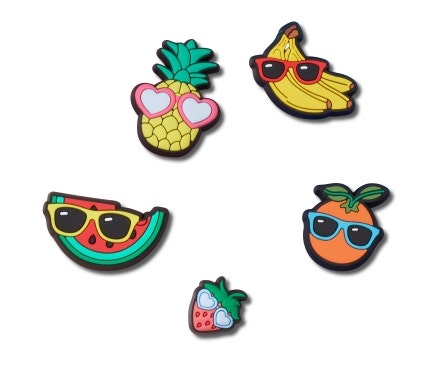 Cute Fruit with Sunnies 5 Pack-Jibbitz™