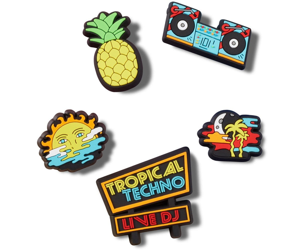 Tropical Techno DJ 5 Pack - Jibbitz