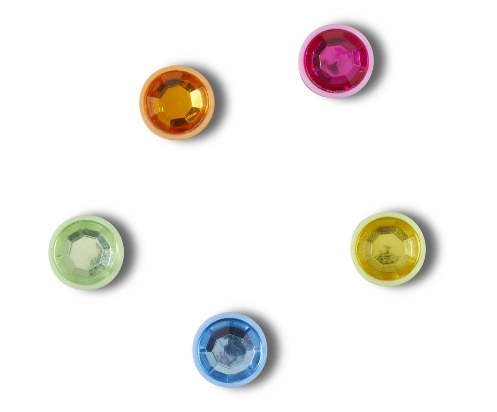 Juicy Gold Gem Circles 5 Pack - Jibbitz