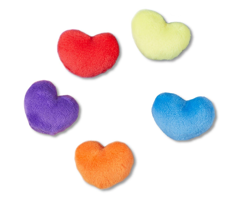 Fuzzy Heart 5 Pack - Jibbitz