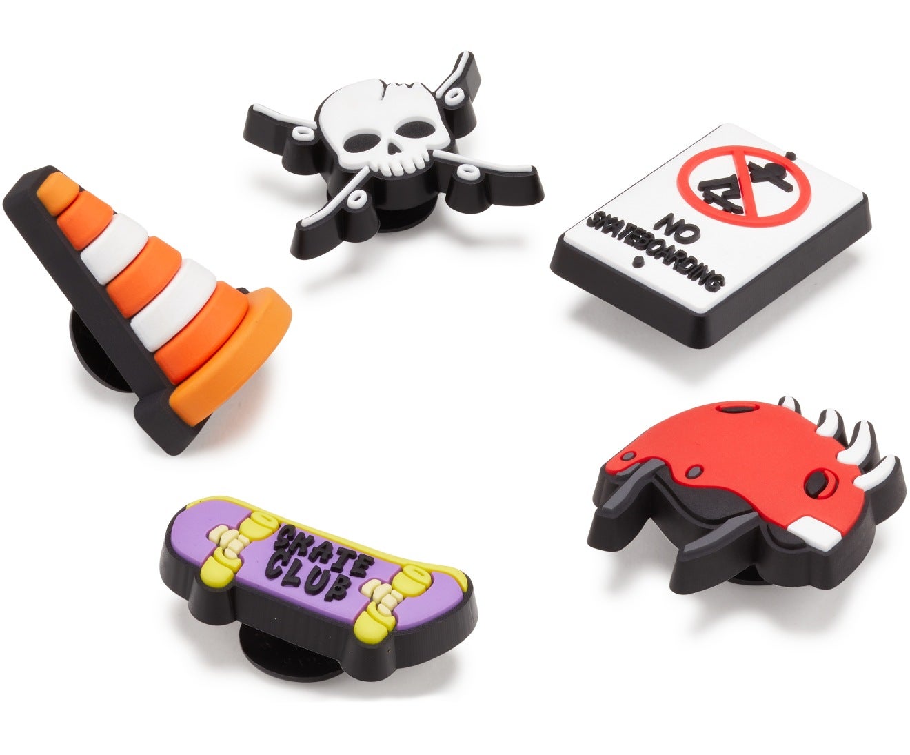 Skateboard is Life 5 Pack - Jibbitz