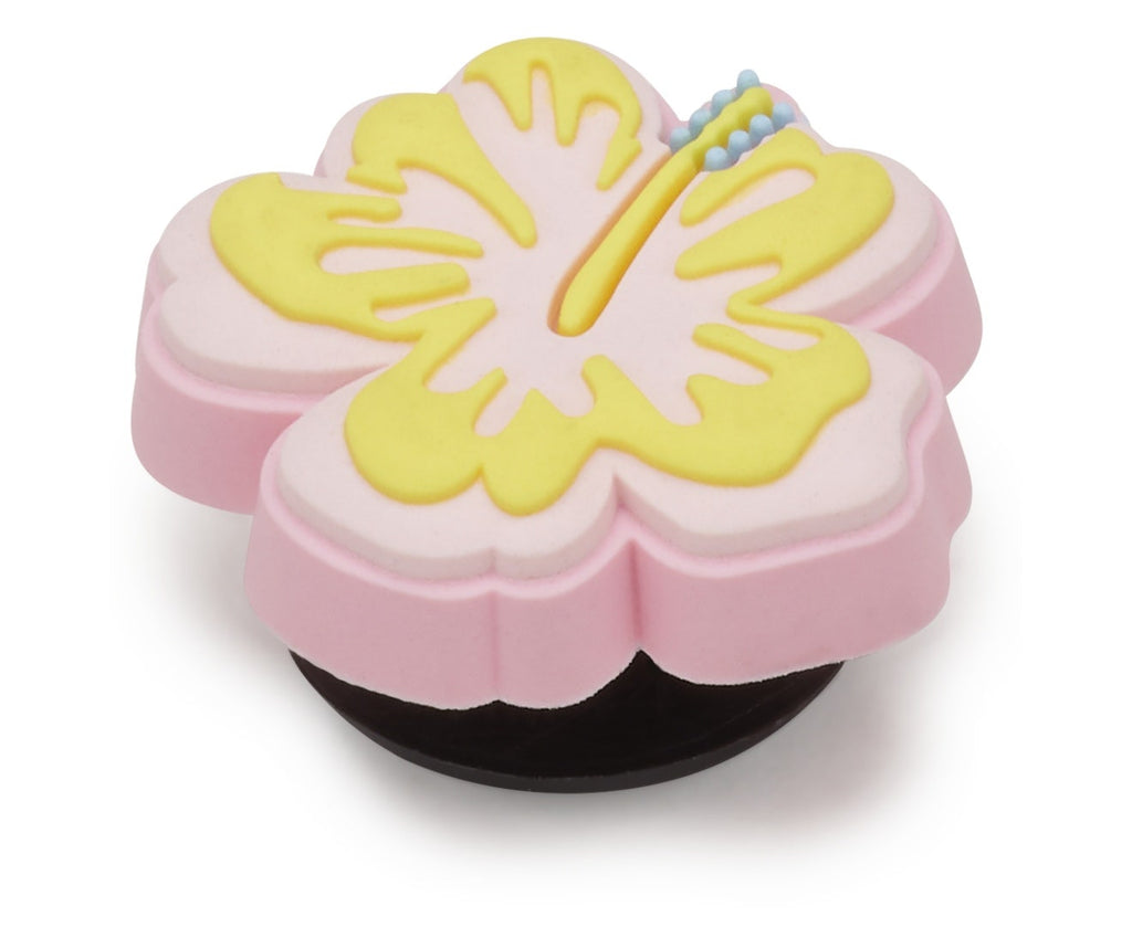 Pink And Yellow Hibiscus-Jibbitz™