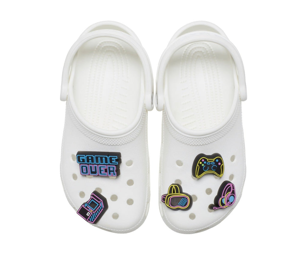 Lights Up Neon Gamer 5 Pack - Jibbitz