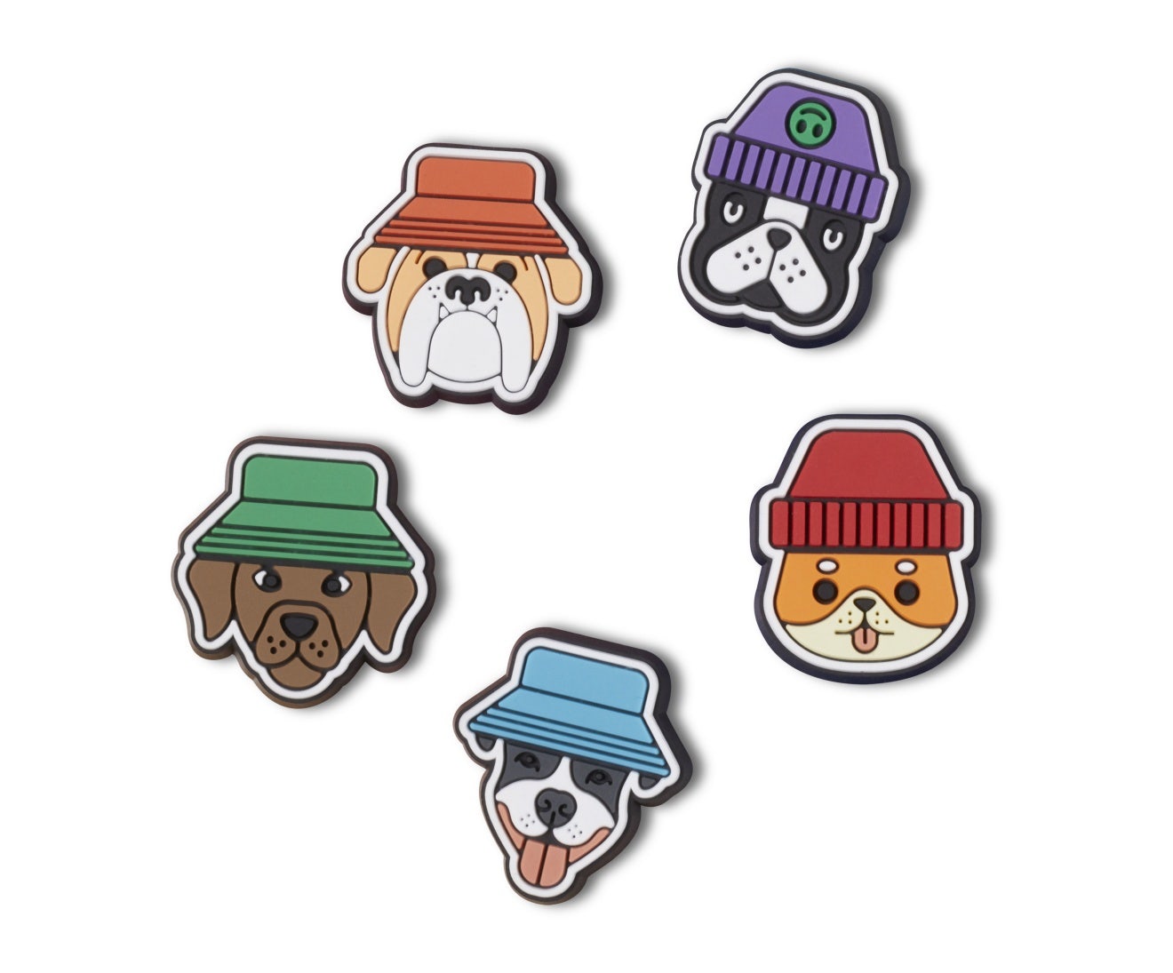 Dogs in Hats 5 Pack-Jibbitz™