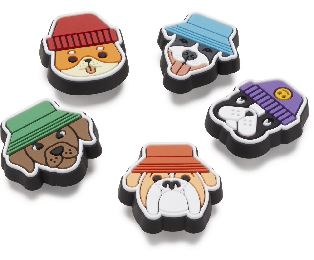 Dogs in Hats 5 Pack-Jibbitz™