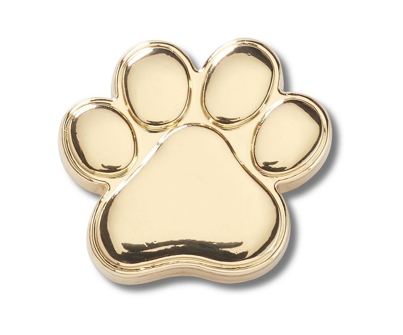 Gold Dog Paw - Jibbitz™