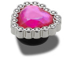 Gorgeous Heart Gem Jibbitz