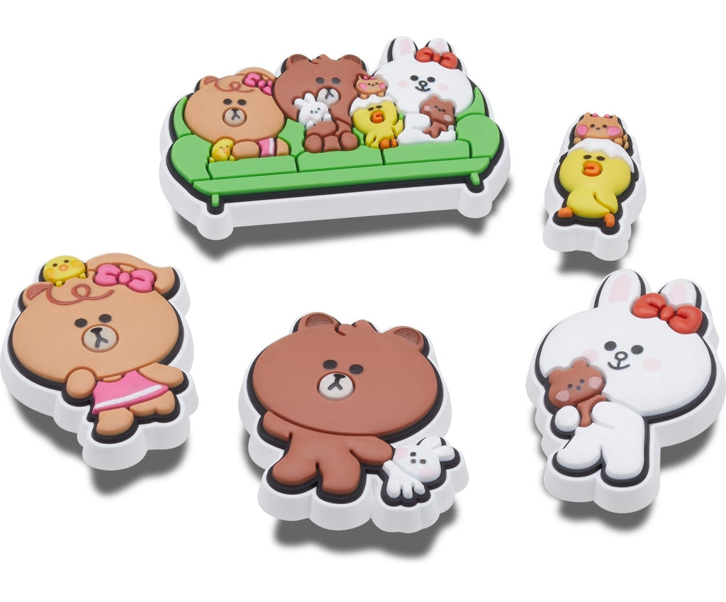 Line Friends 5 Pack-Jibbitz™