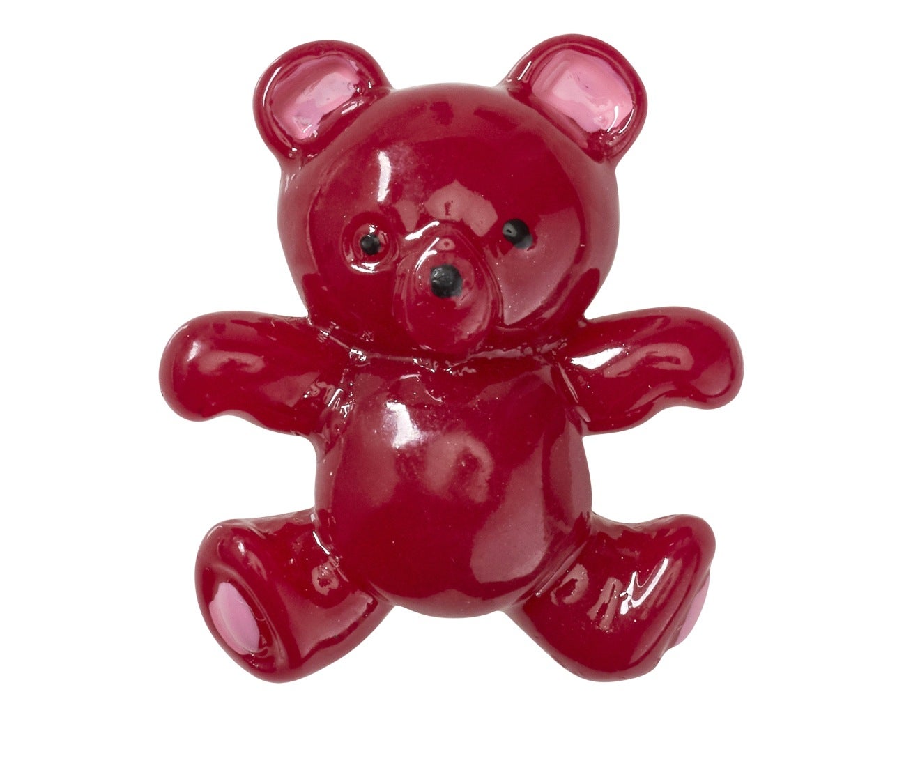 Pink Acrylic Teddy-Jibbitz™