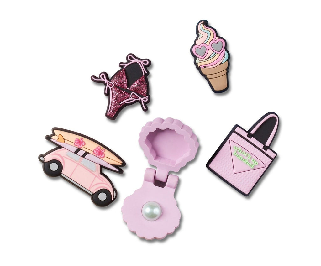 Girly Beach Trip 5 Pack-Jibbitz™