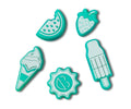 Lights Up Translucent 5 Pack-Jibbitz™
