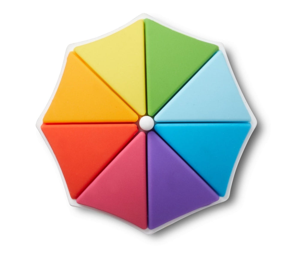 3D Colorful Beach Umbrella Jibbitz