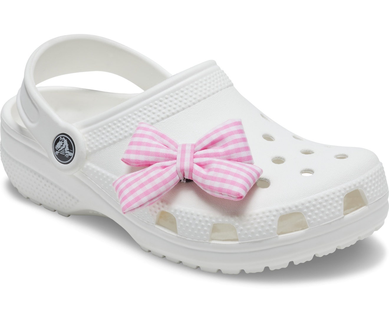 Checkerboard Bow Jibbitz