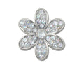 Silver Mnchrm Daisy 1 Jibbitz