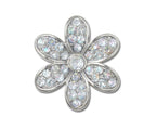 Silver Mnchrm Daisy 1 Jibbitz