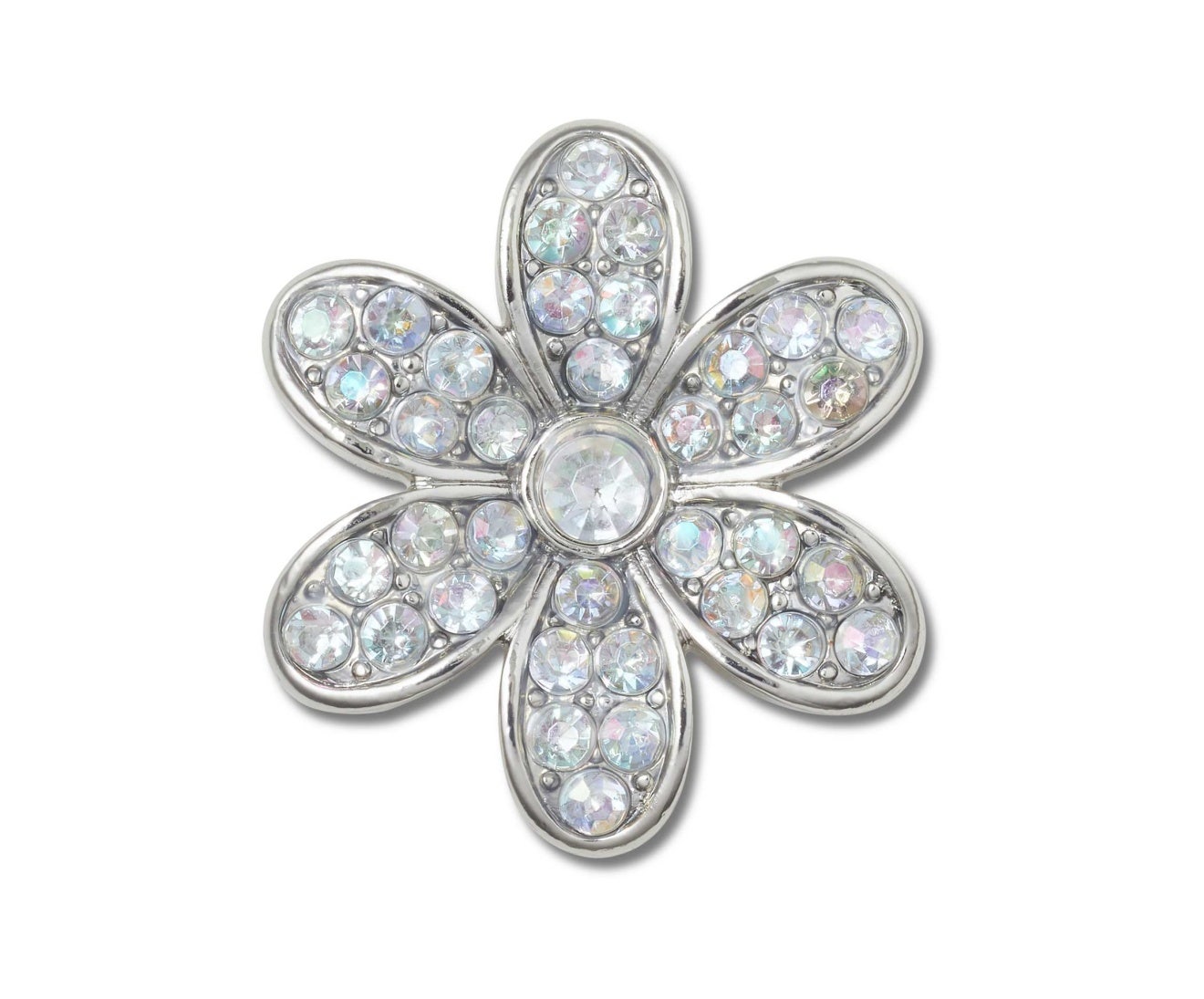 Silver Mnchrm Daisy 1 Jibbitz