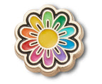Festival Gold Rainbow Daisy Jibbitz