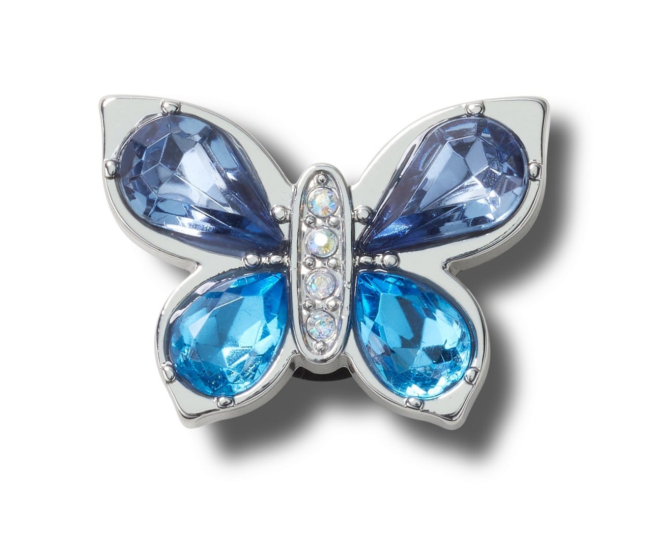 Blue Gem Butterfly Jibbitz