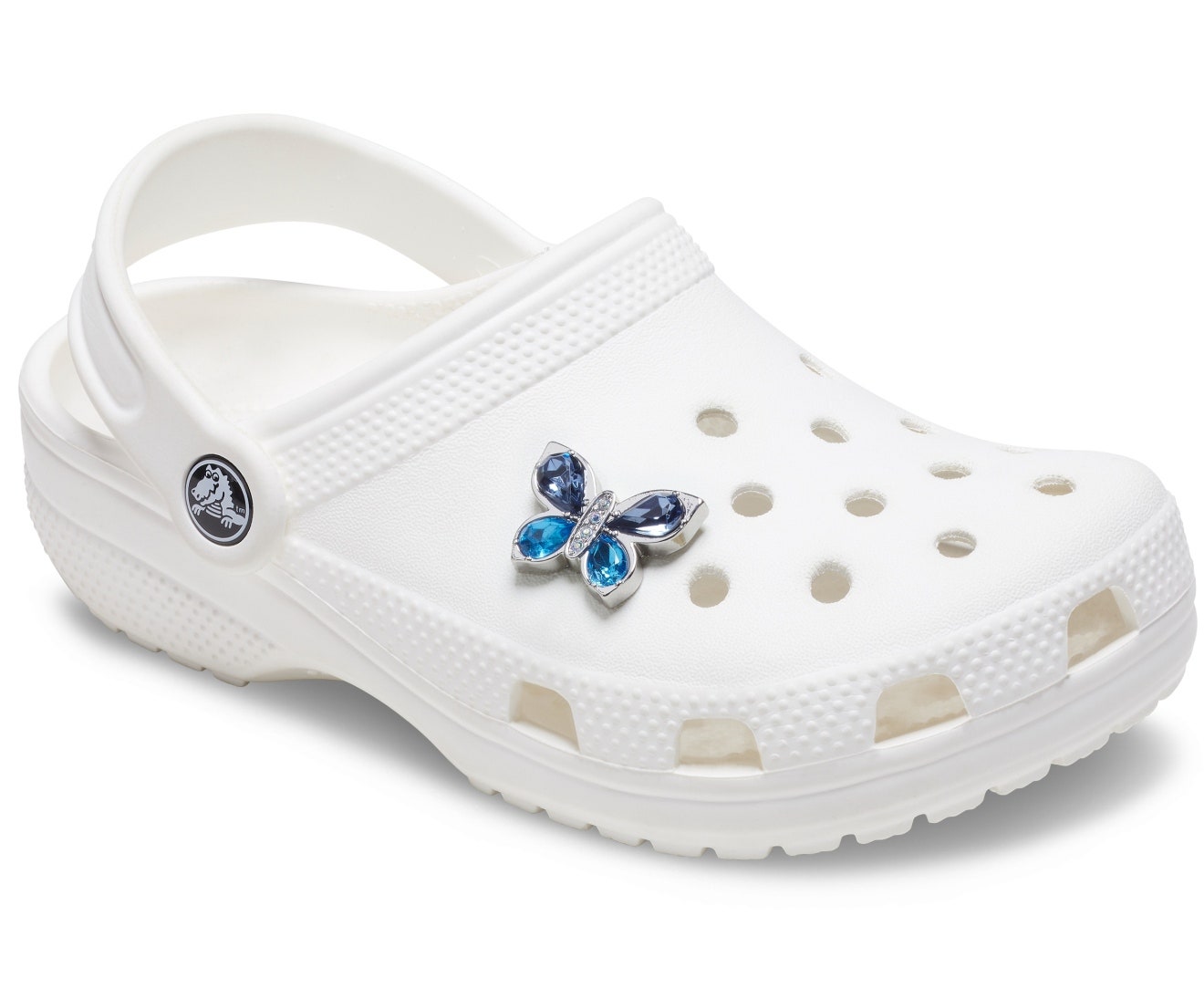 Blue Gem Butterfly Jibbitz