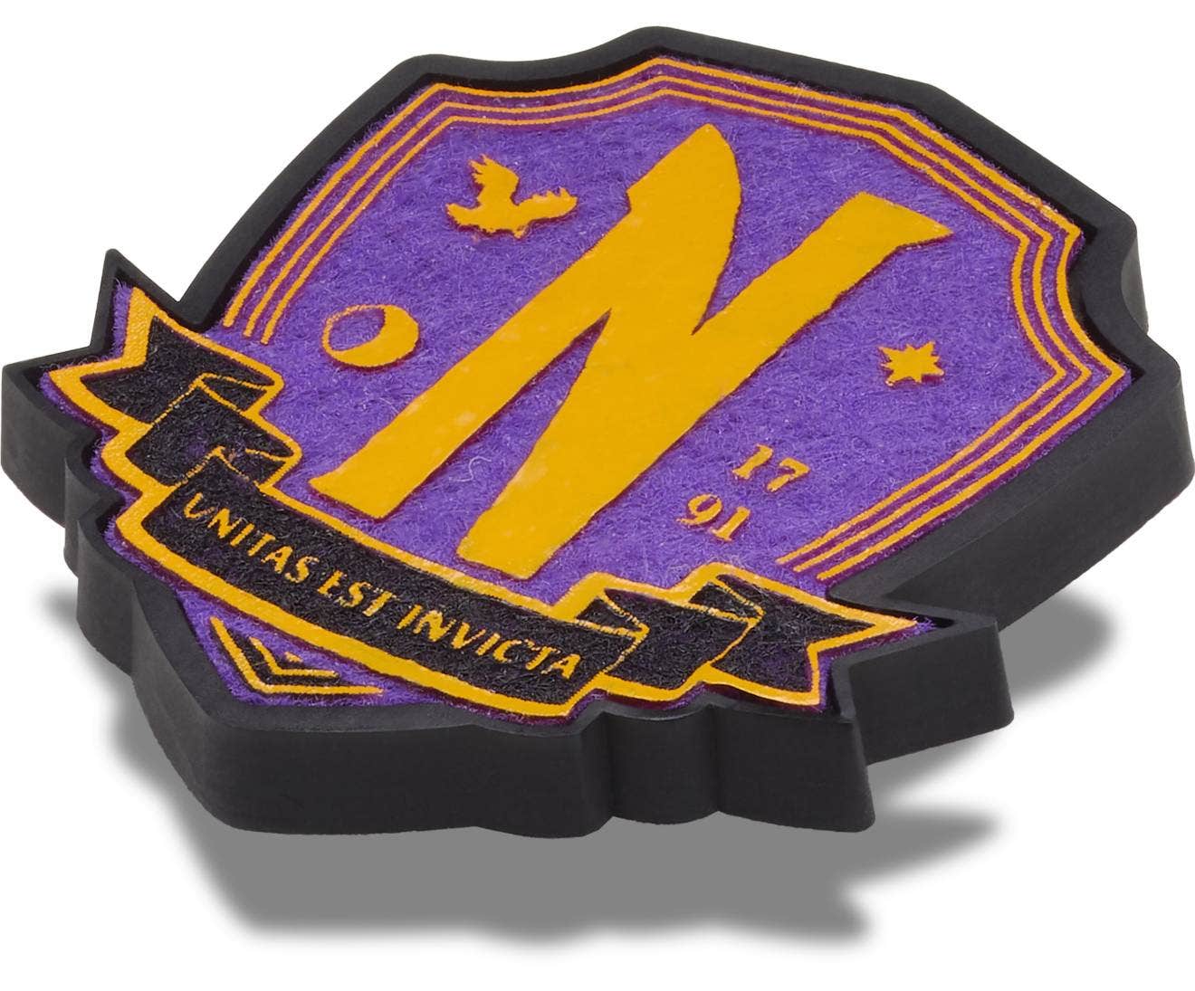 Wednesday Nevermore Badge - Jibbitz™