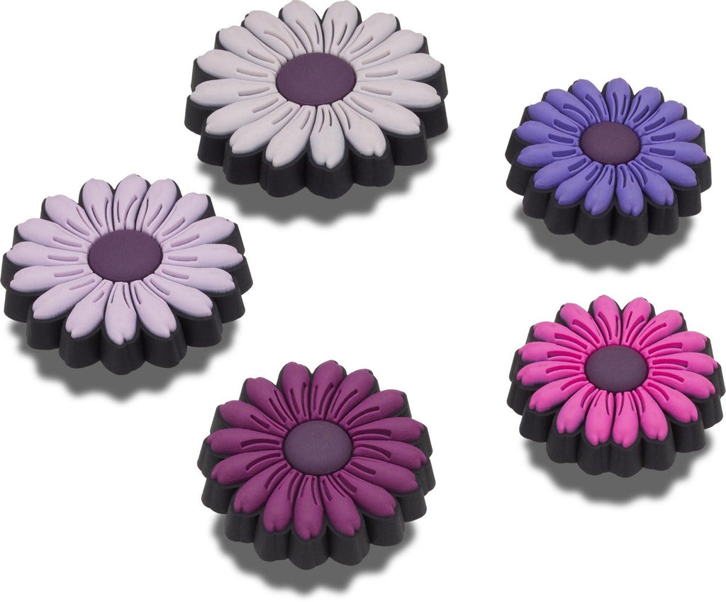 Mixed Purple  Florals 5 Pack - Jibbitz™