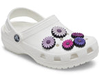 Mixed Purple  Florals 5 Pack - Jibbitz™