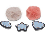 Denim and Pink Puff 5 Pack - Jibbitz™