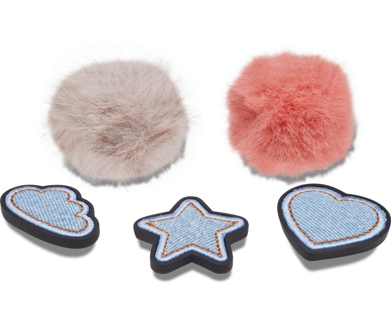 Denim and Pink Puff 5 Pack - Jibbitz™