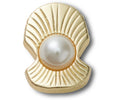 Gold Oyster with Pearl - Jibbitz™