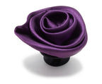 Deep Purple Rosette Jibbitz