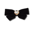 Velvet and Pearl Bow Jibbitz