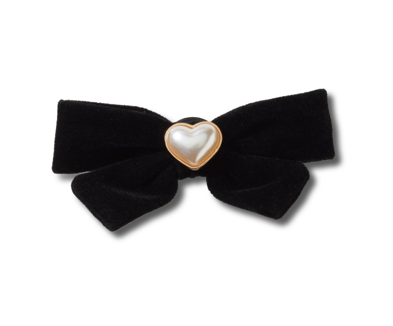 Velvet and Pearl Bow Jibbitz