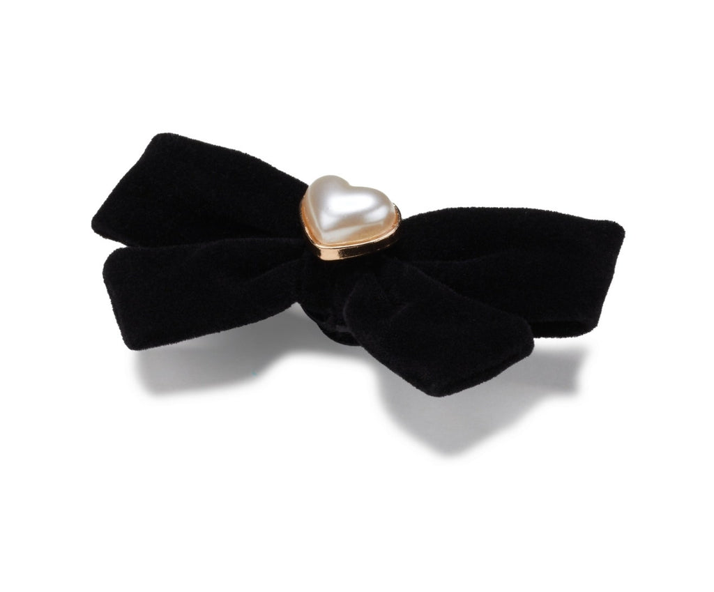 Velvet and Pearl Bow Jibbitz