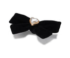 Velvet and Pearl Bow Jibbitz