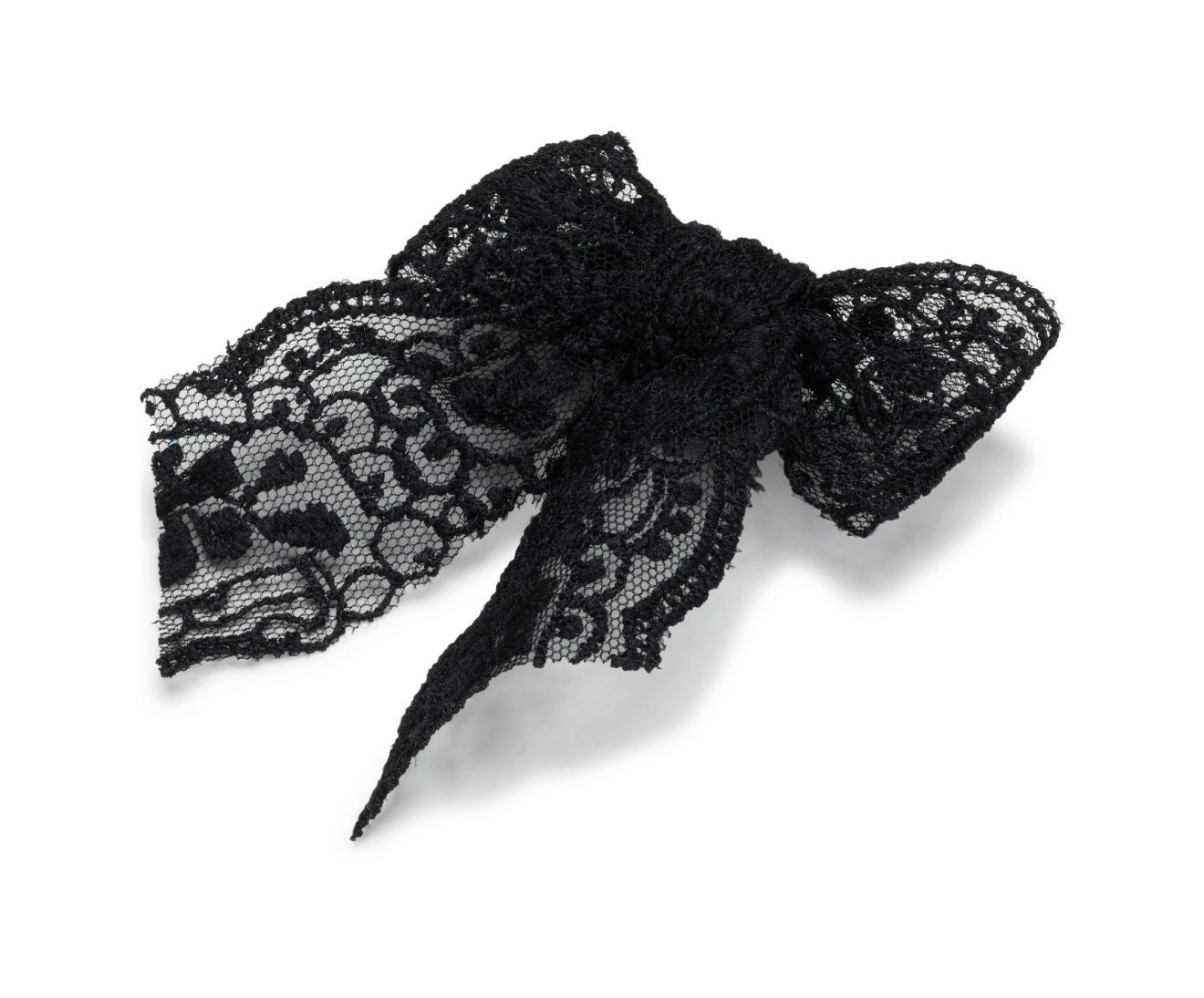 Black Lace Bow Jibbitz