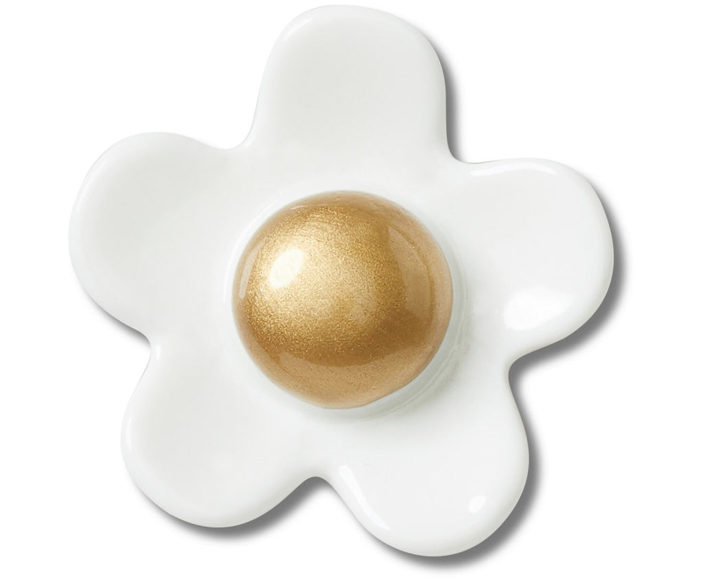 White Daisy with Gold Center - Jibbitz™