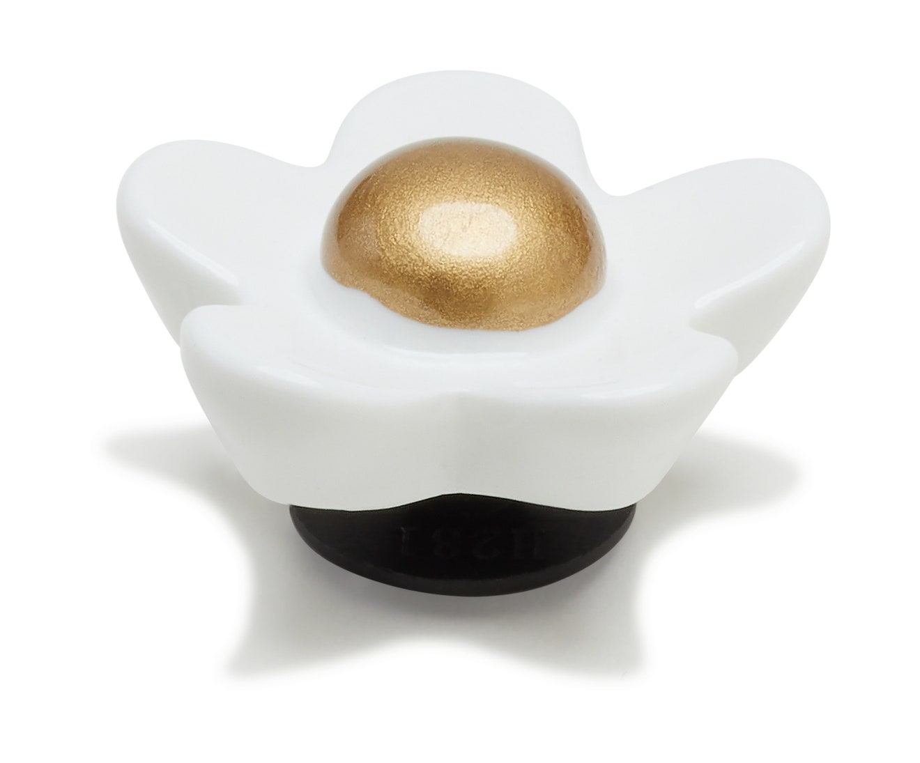 White Daisy with Gold Center - Jibbitz™